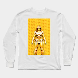 Gal Gadot Comic style anime design by ironpalette Long Sleeve T-Shirt